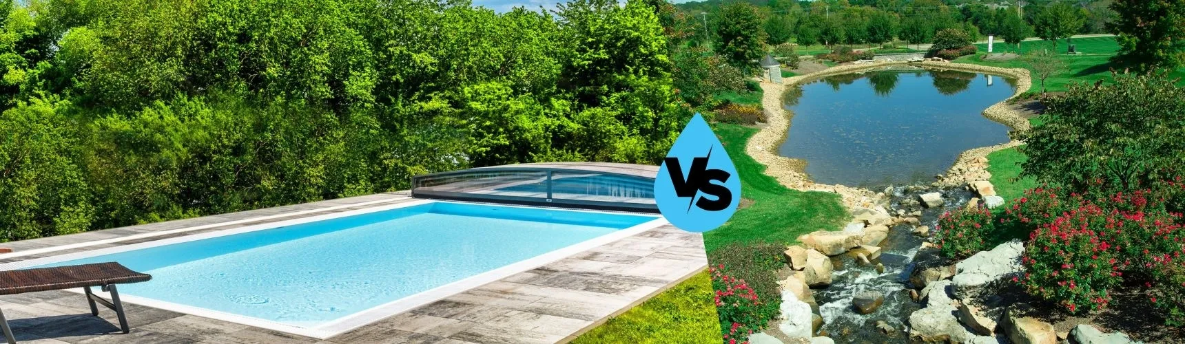 Koupací jezírko vs. bazén: Co je lepší?